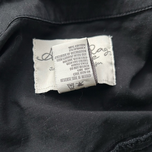 AMERICAN Rag Moto Light Weight Jacket Womens Cinch Tie Waist• Used • Size: Small - Picture 7 of 8